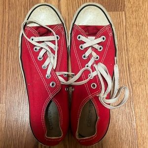 Red converses!